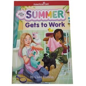 American Girl: Summer Gets To Work Paperback Book 3rd-4th Grade Dog Walking